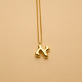 Hebrew Initial Letter Necklace
