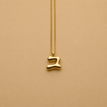 Hebrew Initial Letter Necklace