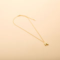 Gold letter H pendant necklace with a polished finish, offering a timeless, personalized design for everyday wear and thoughtful gifting.