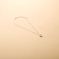 Silver letter P pendant necklace with a polished finish, offering a timeless, personalized design for everyday wear and thoughtful gifting.