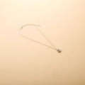 Silver letter S pendant necklace with a polished finish, offering a timeless, personalized design for everyday wear and thoughtful gifting.