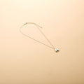 Silver letter N pendant necklace with a polished finish, offering a timeless, personalized design for everyday wear and thoughtful gifting.
