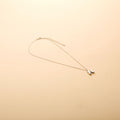 Silver letter H pendant necklace with a polished finish, offering a timeless, personalized design for everyday wear and thoughtful gifting.
