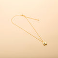 Gold letter N pendant necklace with a polished finish, offering a timeless, personalized design for everyday wear and thoughtful gifting.
