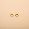 Heart Hoop Earrings