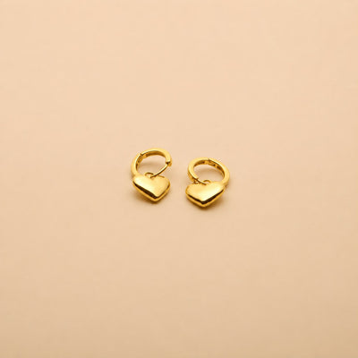 Heart Drop Earrings